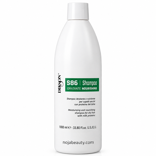 شامپو دیسکون مدل S86 Shampoo Idratante Nourishing حجم 1000 میلیلیتر برای موهای خشک