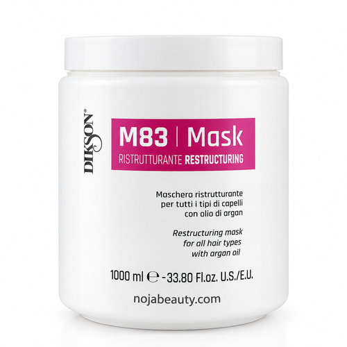 ماسک مو دیسکون مدل M83 Mask Restructuring حجم 1000 میلیلیتر حاوی روغن آرگان