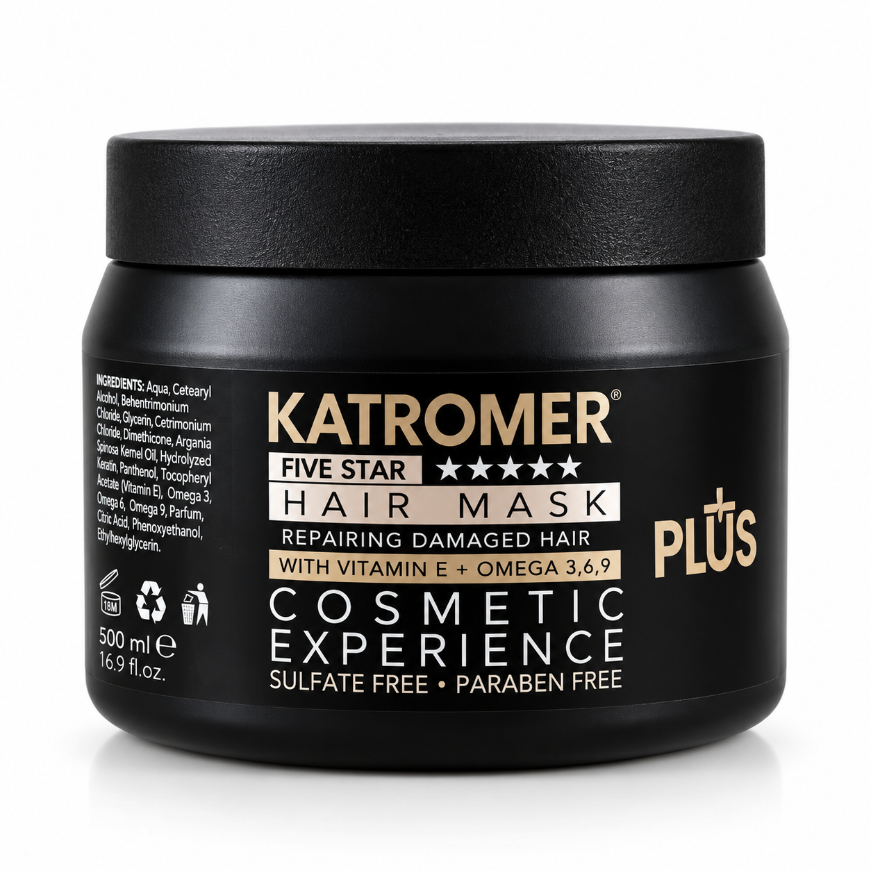 ماسک مو کاترومر مدل Five Star Hair Mask Plus حجم 500 میلی‌لیتر