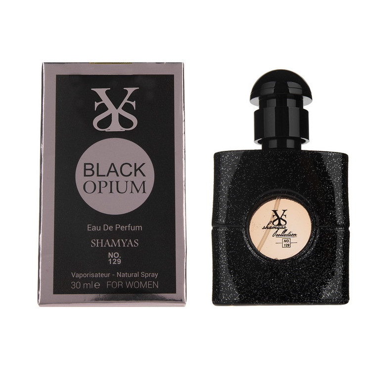 ادکلن مینی زنانه شمیاس مدل بلک اوپیوم Black Opium حجم 30 میلی لیتر