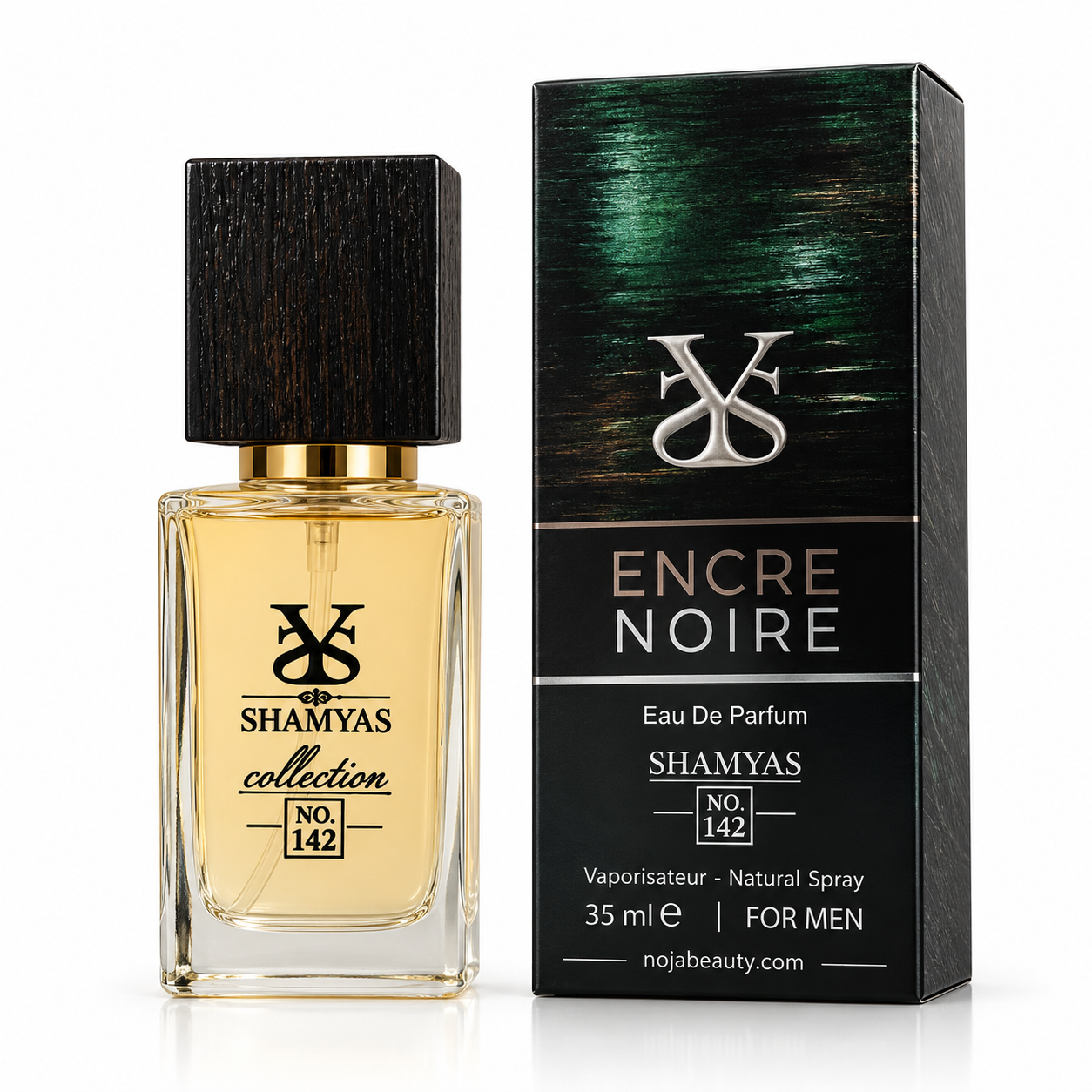 ادکلن مردانه شمیاس مدل Encre Noire شماره 142 حجم 25 میلی‌لیتر