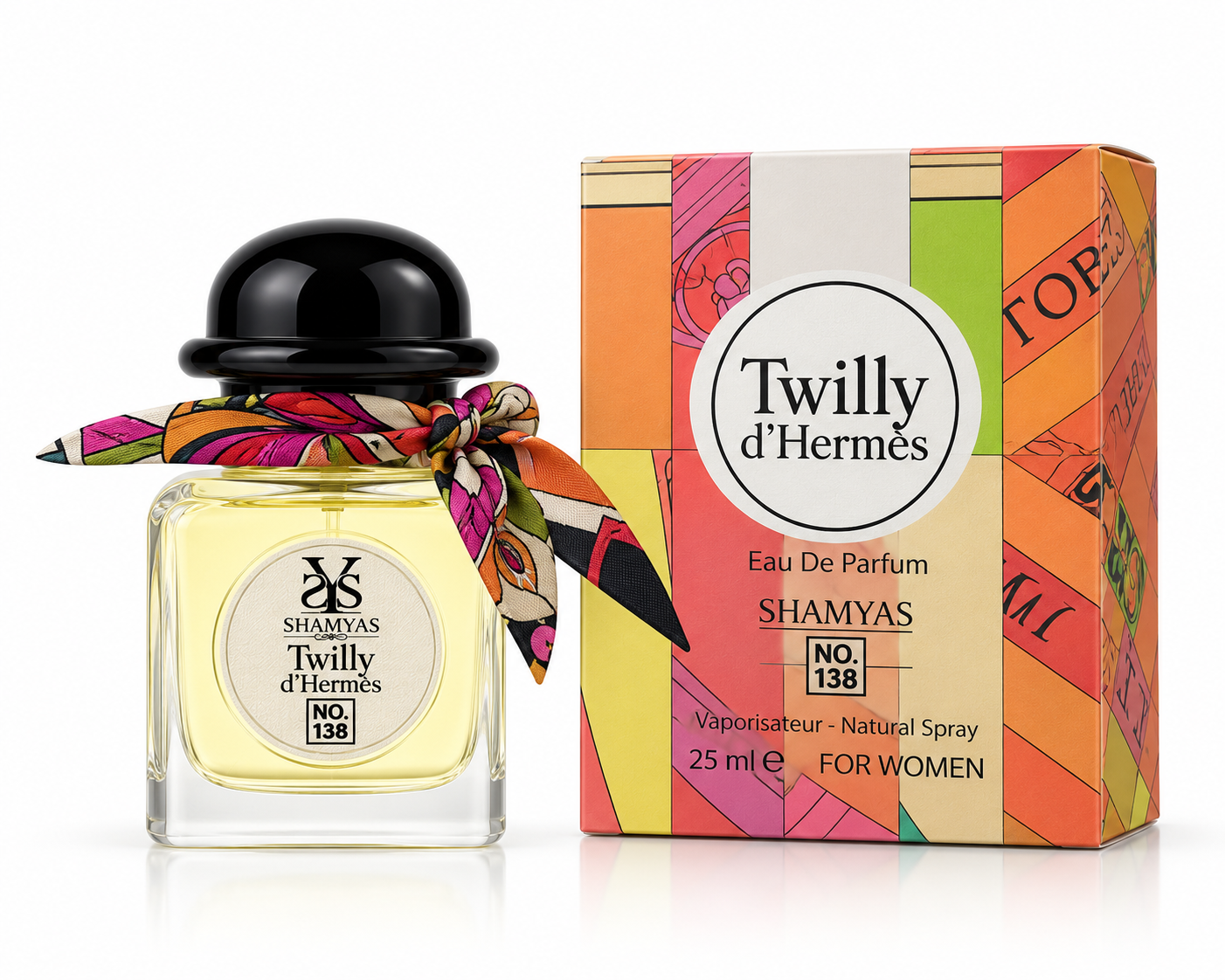 ادکلن زنانه شمیاس مدل Twilly d’Hermès شماره 138 حجم 25 میلی‌لیتر