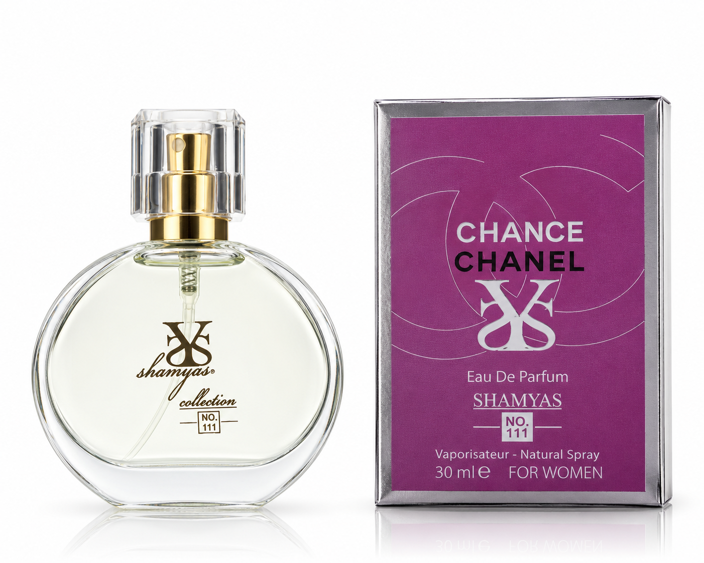 ادکلن زنانه شمیاس مدل Chanel Chance شماره 111 حجم 30 میلی‌لیتر