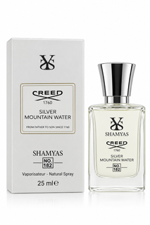 ادکلن شمیاس مدل Creed Silver Mountain Water شماره 182 حجم 25 میلیلیتر