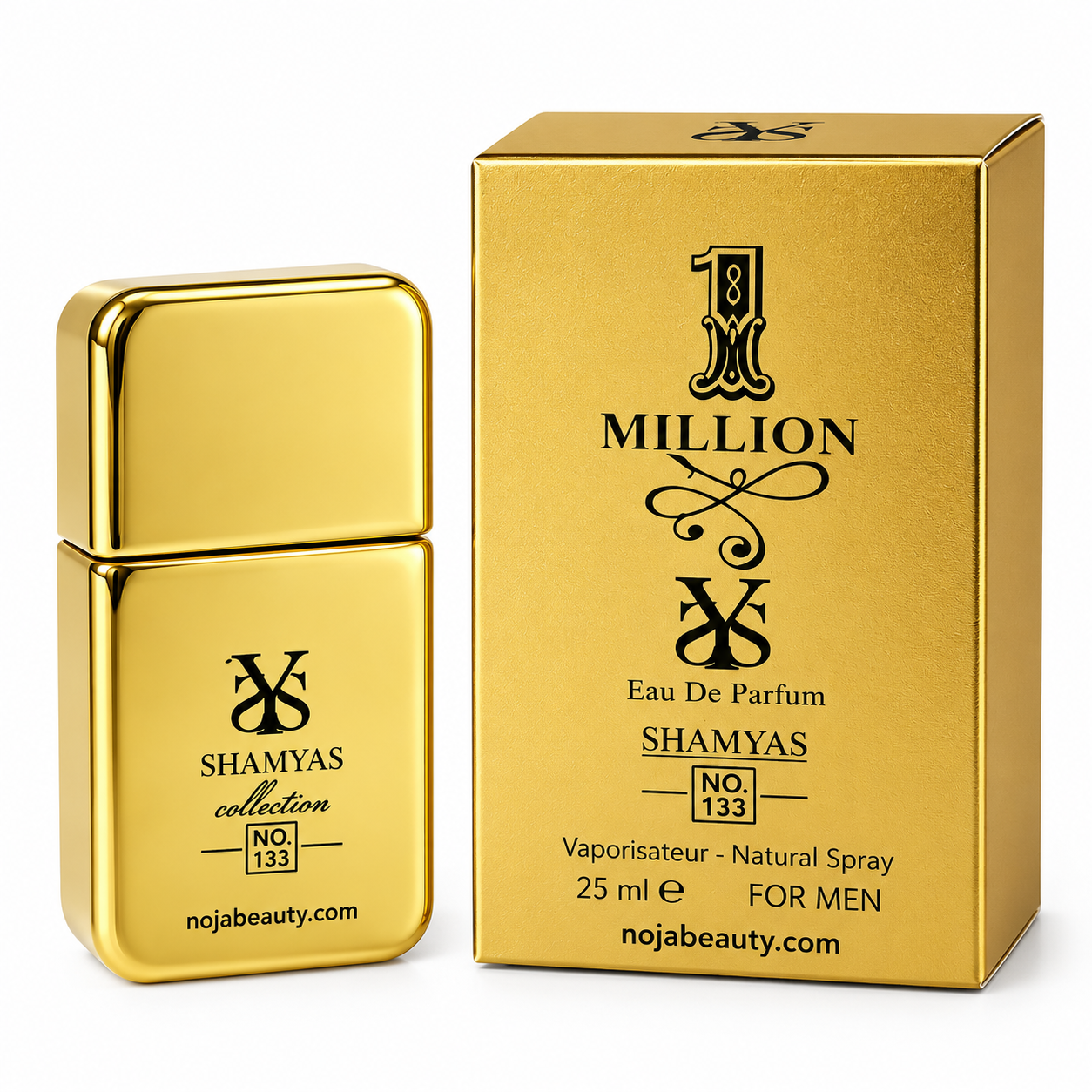 ادکلن مردانه شمیاس مدل وان میلیون Million شماره 133 حجم 25 میلی‌لیتر