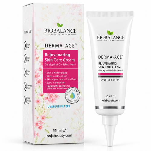 کرم جوانکننده و مرطوبکننده پوست بیوبالانس مدل Derma-Age حجم 55 میلیلیتر