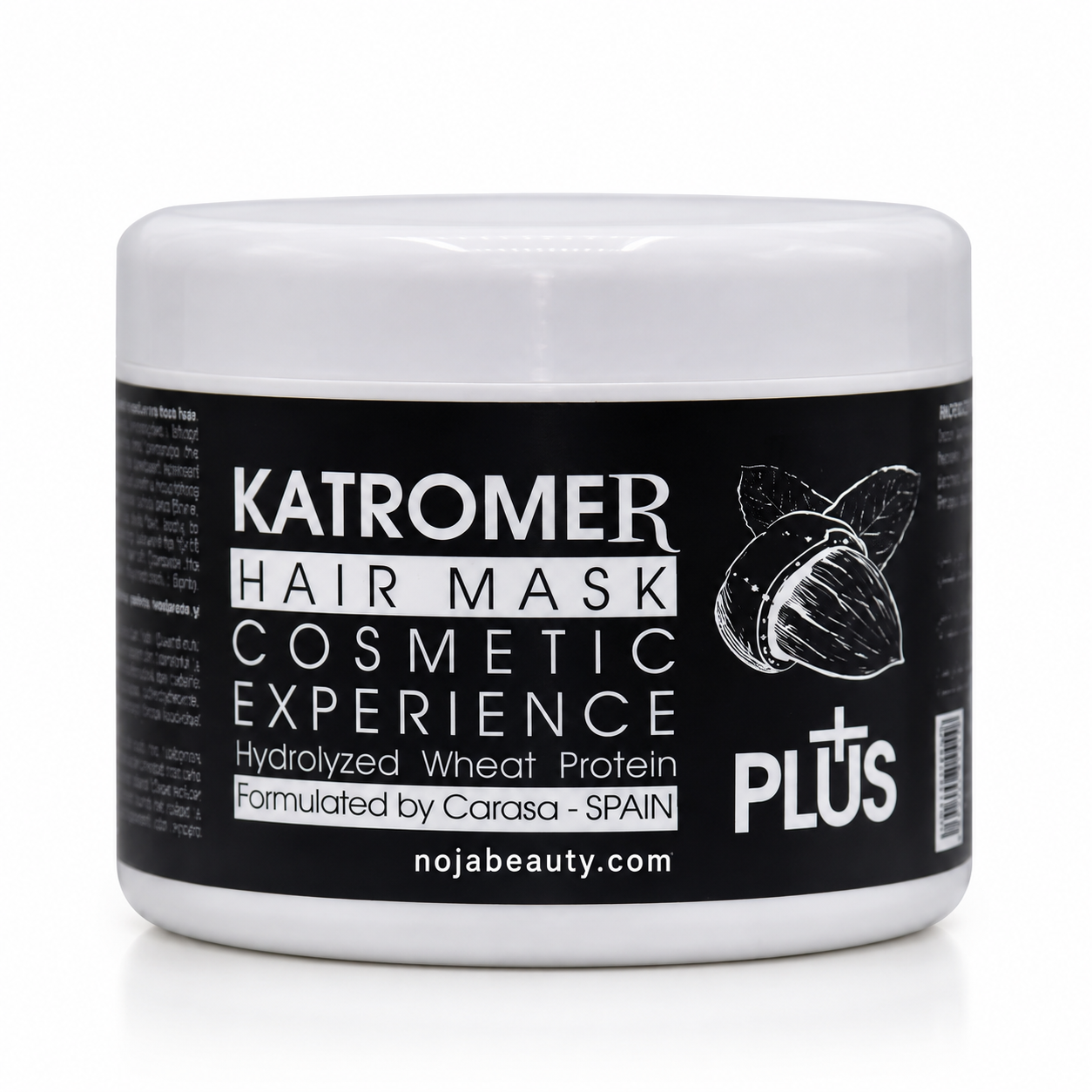 ماسک مو کاترومر مدل Hair Mask Plus حاوی پروتئین هیدرولیزشده گندم حجم 550 میلی‌لیتر