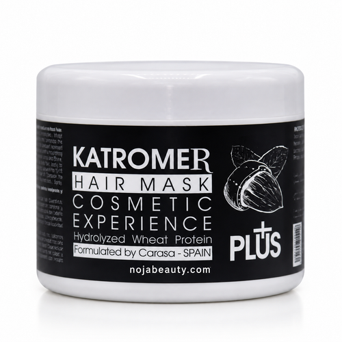 ماسک مو کاترومر مدل Hair Mask Plus حاوی پروتئین هیدرولیزشده گندم حجم 550 میلیلیتر