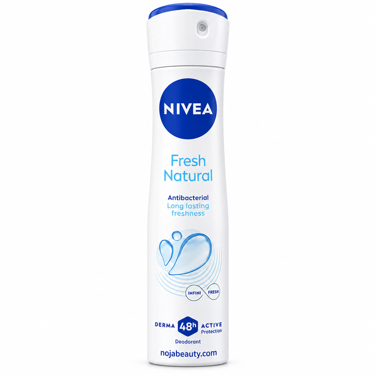 اسپری دئودورانت زنانه نیوآ مدل Fresh Natural با محافظت 48 ساعته حجم 150 میلیلیتر
