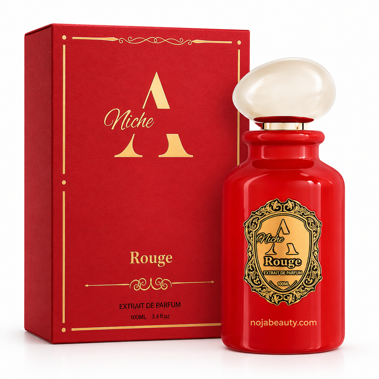 اکستریت د پرفیوم زنانه ای نیش مدل Rouge با رایحه گلهای سفید و وانیل