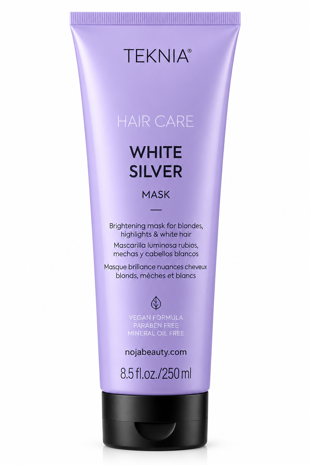 ماسک مو تکنیا White Silver یک ماسک تخصصی برای موهای بلوند، هایلایت و سفید است که با هدف افزایش درخشندگی، لطافت و شفافیت ظاهر مو طراحی شده است. این ماسک به ترمیم و محافظت از موهای بلوند کمک می‌کند و باعث می‌شود موهای بلوند و سفید درخشش طبیعی و ظاهر شفاف‌تری
