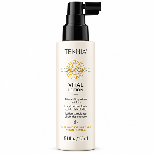 لوسیون ضد ریزش تکنیا Scalp Care Vital مناسب موهای ضعیف و مستعد ریزش حجم ۱۵۰ میلیلیتر