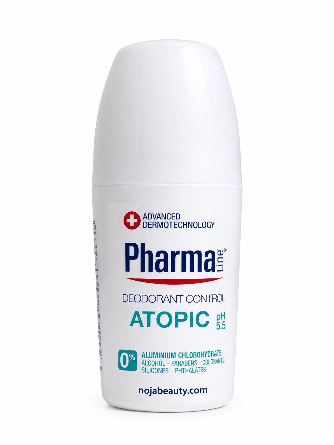 مام رول ضدتعریق فارمالاین Pharma Line مدل Atopic pH 5.5 حجم ۵۰ میلی‌لیتر، مناسب پوست آتوپیک و حساس