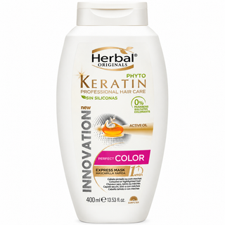 ماسک موی فیتو کراتین Herbal Originals مدل Perfect Color Express مناسب موهای رنگشده و دارای هایلایت حجم ۴۰۰ میلیلیتر