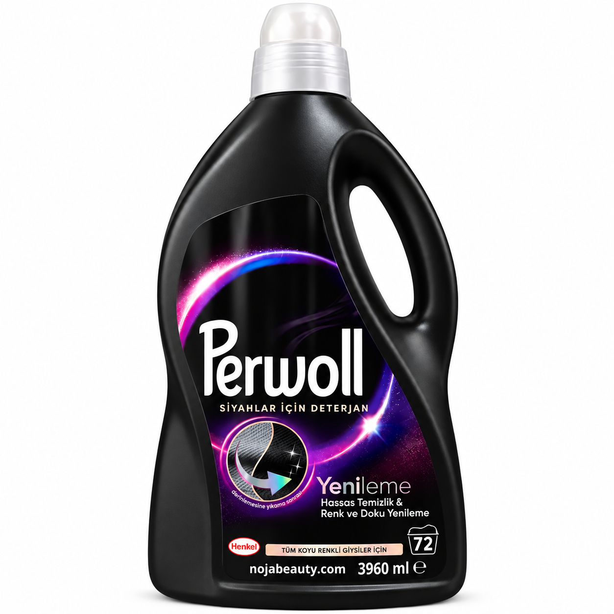 مایع لباسشویی پرول Perwoll Renew مخصوص لباس‌های مشکی و تیره حجم ۳۹۶۰ میلی‌لیتر