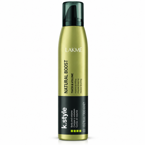 موس مو لاکمه مدل Natural Boost حجمدهنده و مناسب ایجاد حجم ریشه مو حجم ۳۰۰ میلیلیتر