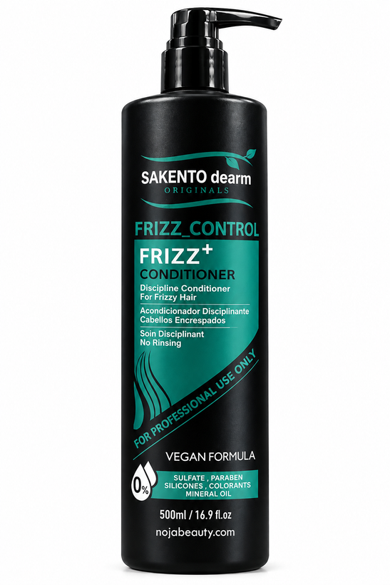 شامپو نرمکننده مو ساکنتو دئارم مدل Frizz+ مناسب موهای وز و خشک حجم ۵۰۰ میلیلیتر