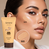 بیبی کرم سرا رو حاوی هیالورونیک اسید با SPF 30، حجم ۵۰ میلیلیتر، مناسب پوشش طبیعی و کمک به حفظ رطوبت پوست