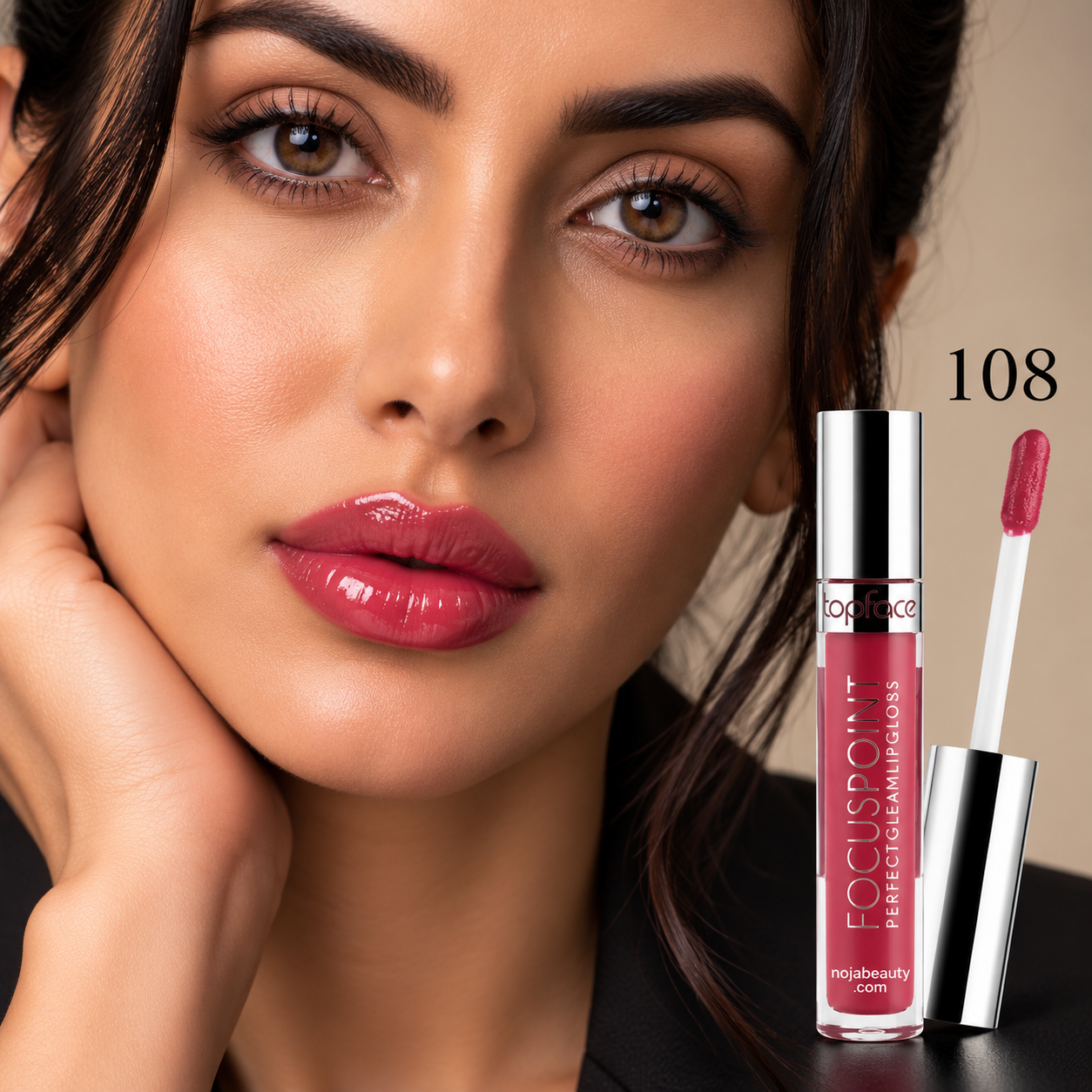 خرید و قیمت لیپ گلاس تاپ فیس مدل Focus Point Perfect Gleam حجم ۴.۵ میلی‌لیتر