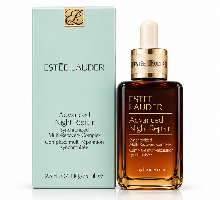 سرم صورت استی لادر Advanced Night Repair حجم ۷۵ میلیلیتر همراه با جعبه محصول