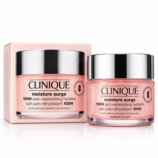 ژل کرم آبرسان کلینیک Moisture Surge 100H حجم ۱۲۵ میلیلیتر همراه با جعبه محصول