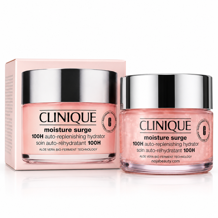 ژل کرم آبرسان کلینیک Moisture Surge 100H حجم ۱۲۵ میلیلیتر همراه با جعبه محصول