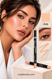 مداد چشم گلدن آی ایتالیا با بدنه مشکی و درپوش قهوهای، مناسب آرایش چشم، فروشگاه نوژابیوتی