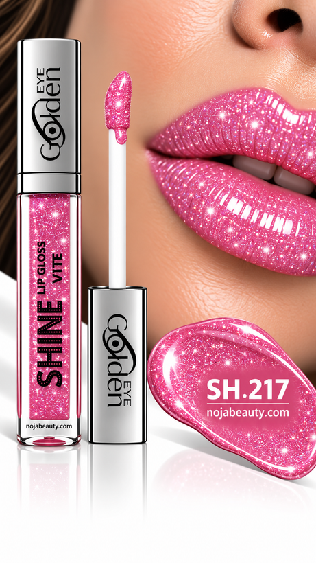 لیپ گلاس شاین گلدن آی غنیشده با عسل و ویتامین E