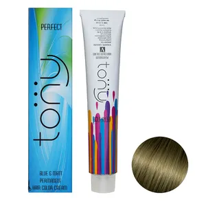 رنگ مو تونی سری زیتونی شماره 7.2 رنگ بلوند زیتونی متوسط