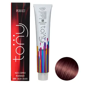 رنگ مو تونی سری ماهگونی شماره 6.56 رنگ ماهاگونی آتشین