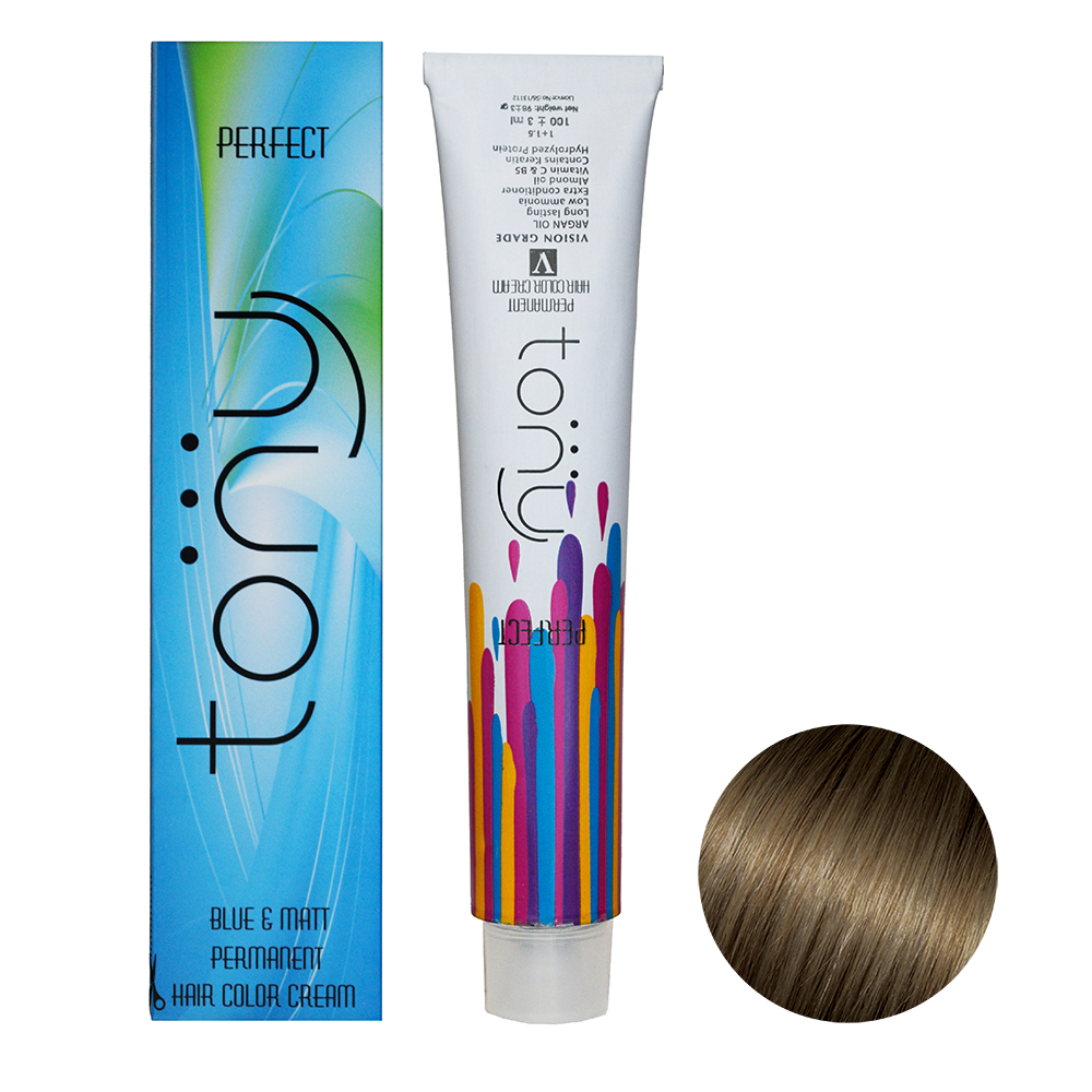 رنگ مو تونی سری ضد قرمزی حجم 100 میلی لیتر رنگ ضد قرمز