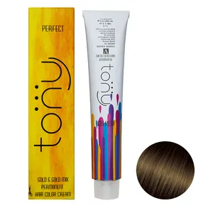 رنگ مو تونی سری طلایی شماره 5.3 رنگ قهوه ای طلایی روشن