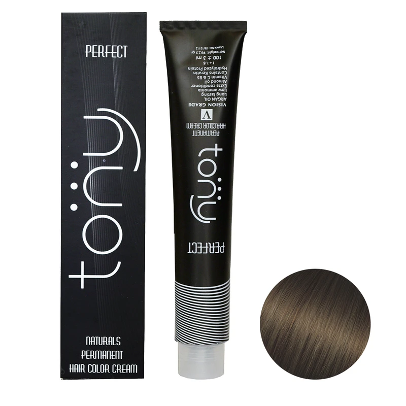 رنگ مو تونی سری طبیعی شماره 6.0 حجم 100 میلی لیتر رنگ بلوند تیره