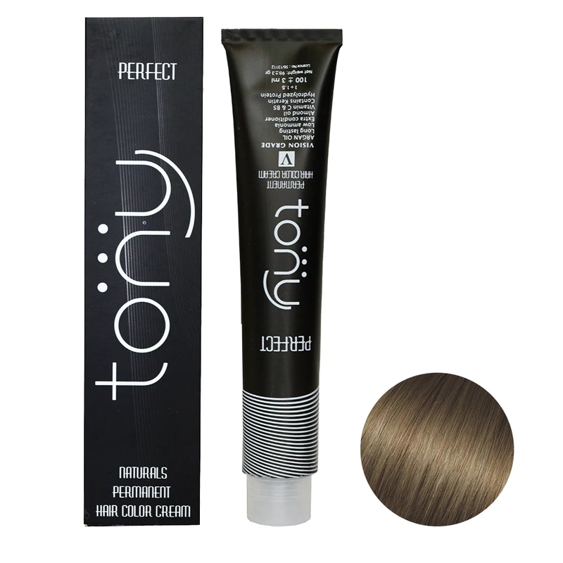 رنگ مو تونی سری طبیعی شماره 7.0 رنگ بلوند متوسط