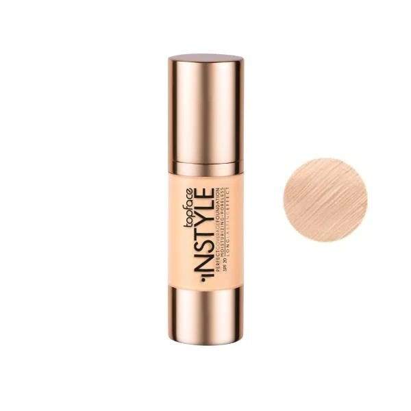 کرم پودر تاپ فیس مدل پرفکت کاور شماره 4 حجم 30 میلی لیتر