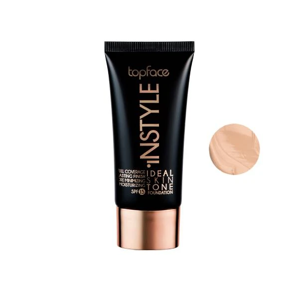 کرم پودر تاپ فیس مدل اسکین تون شماره 003حجم 30 میلی لیتر